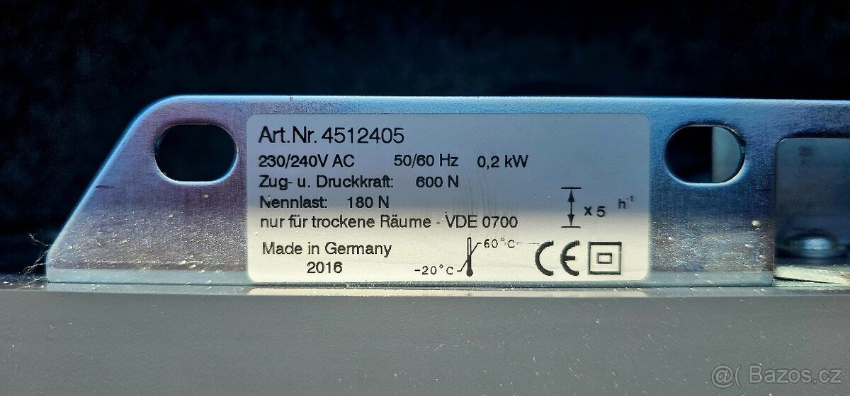 HORMANN pohon pro bránu a vrata - 5