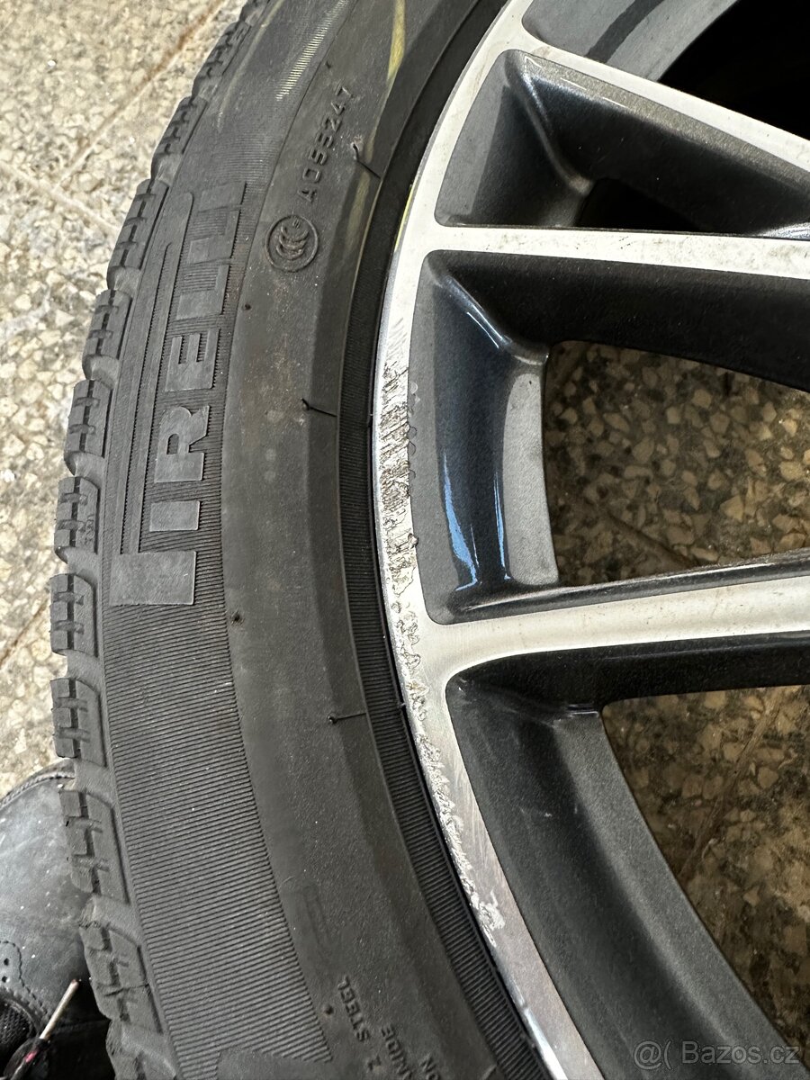 Alu kola 5x112 r17 s pneu (zr51) - 5