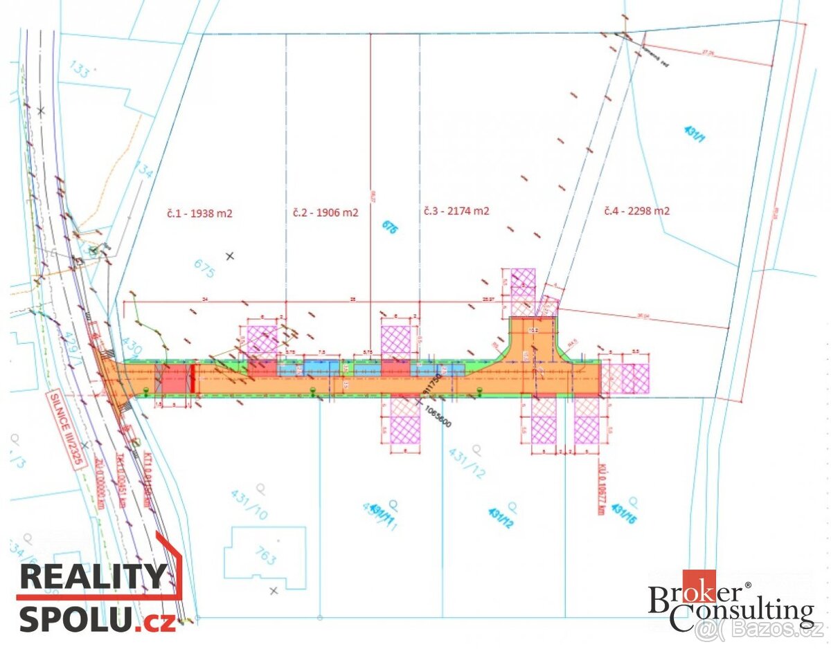 Prodej, pozemky/bydlení, 2174 m2, Smědčice, Rokycany [ID 489 - 5