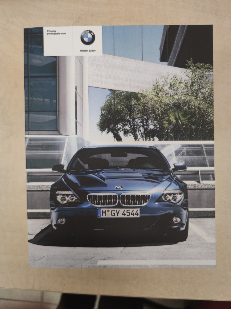 Originální český návod BMW řada 5 E60 - 5