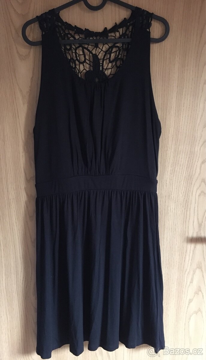 Černé šaty L, téměř nenošené - 5