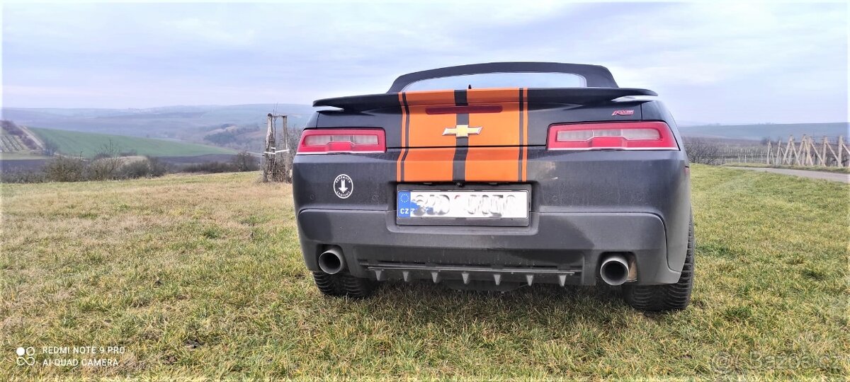Camaro RS 3,6 V6 duální Cat-Back nerezový výfukový systém
