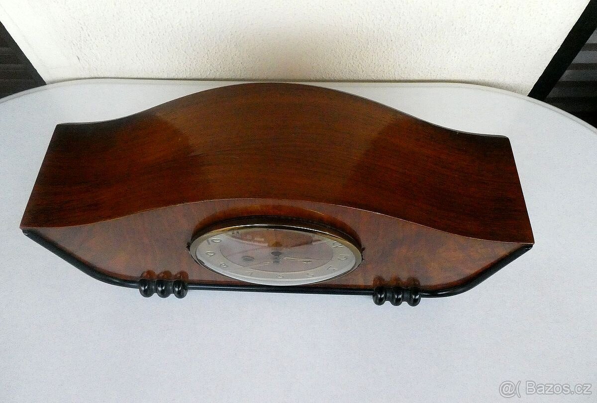 Starožitné krbové stolní hodiny - 5