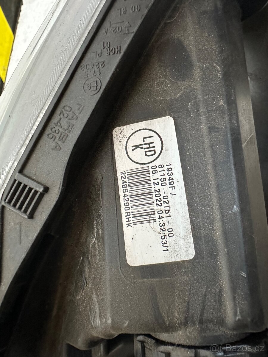 Levé přední světlo+disk Toyota Corolla E21 - 5