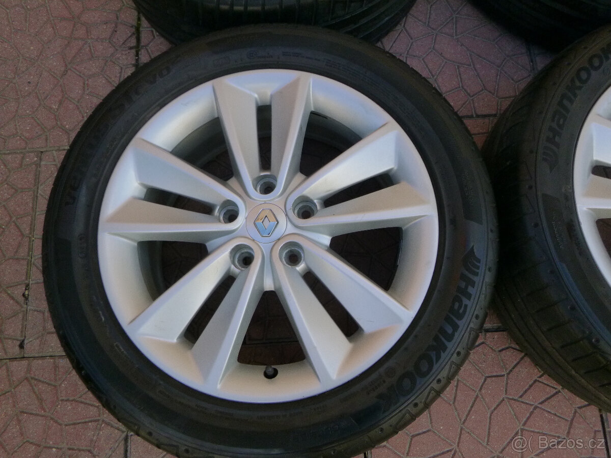 Letní sada alu disky - originál Renault 5x114,3 7Jx17 ET49 - 5