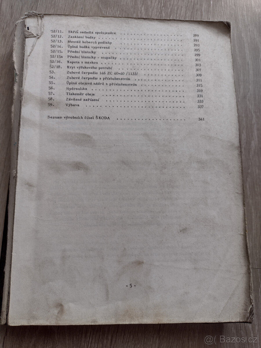 ZETOR CRYSTAL, KOMBAJN E 512,KATALOGY ND - 5