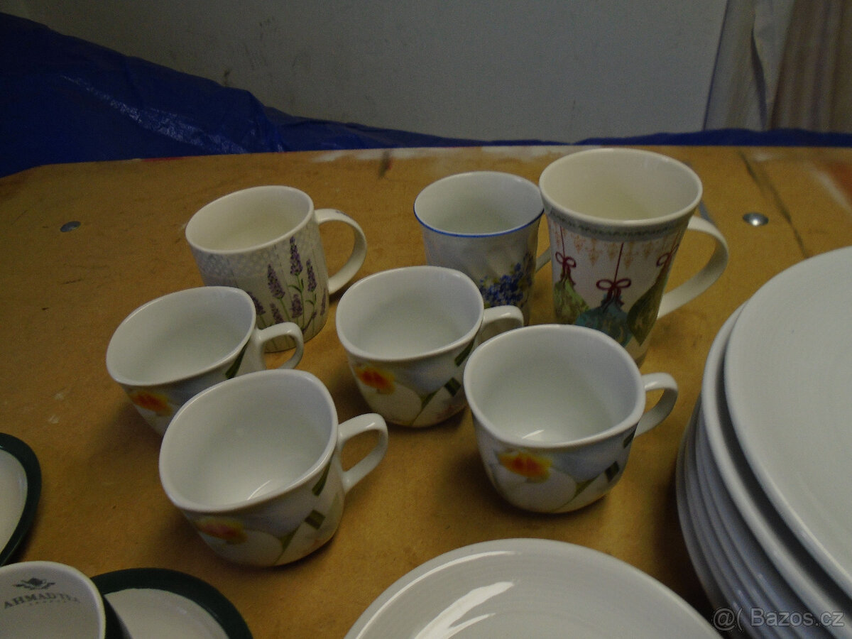 Prodám nové talíře,hrníčky,šálky s podšálky atd. - 5