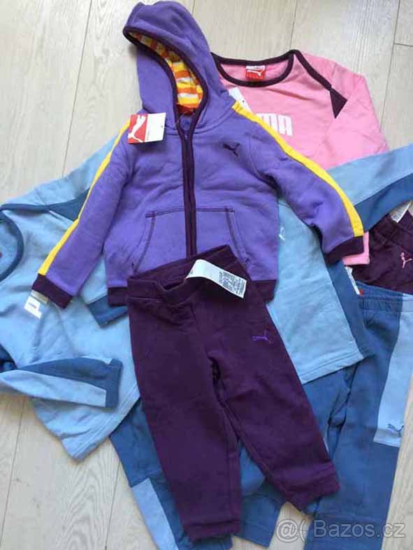 Komplet Puma tepláky mikina 104 a 98 - 5