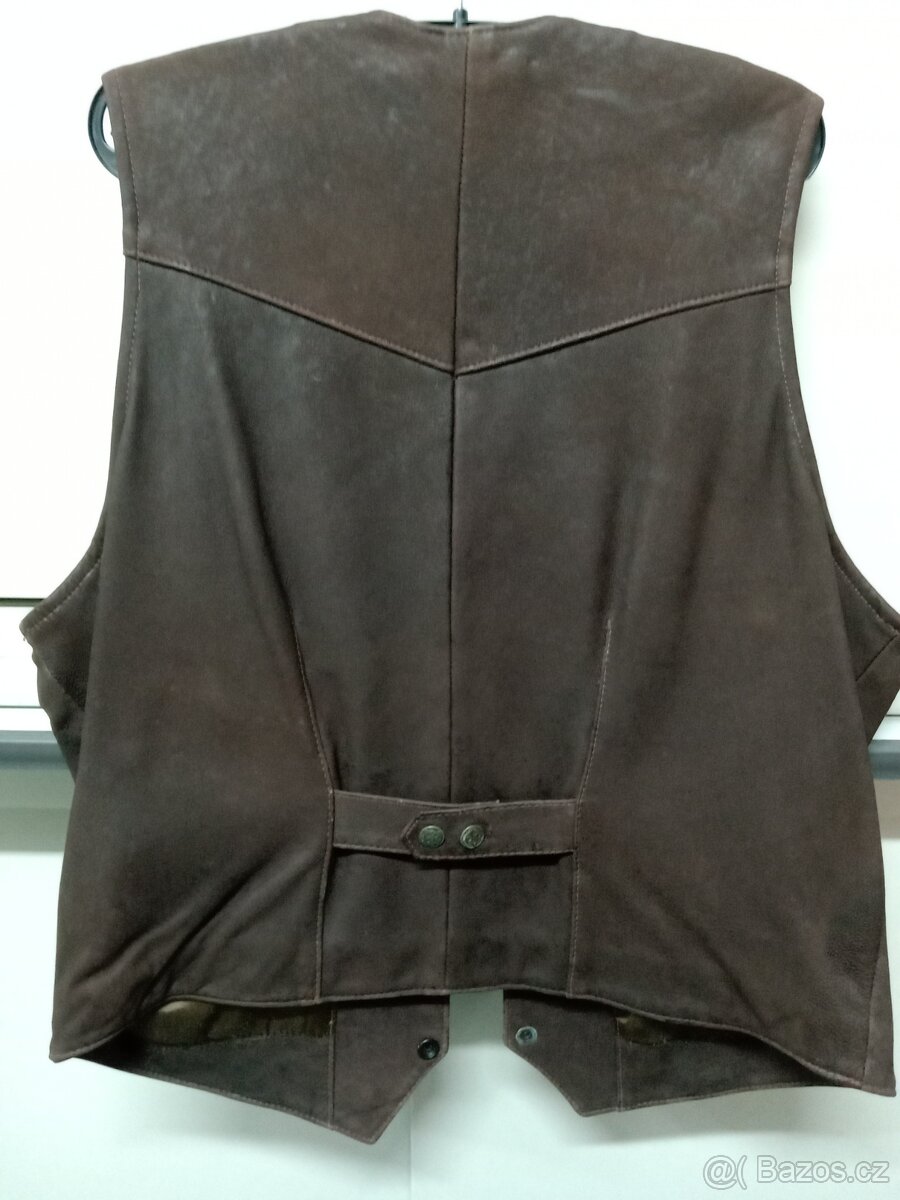 Vesta z pravé kůže - 5