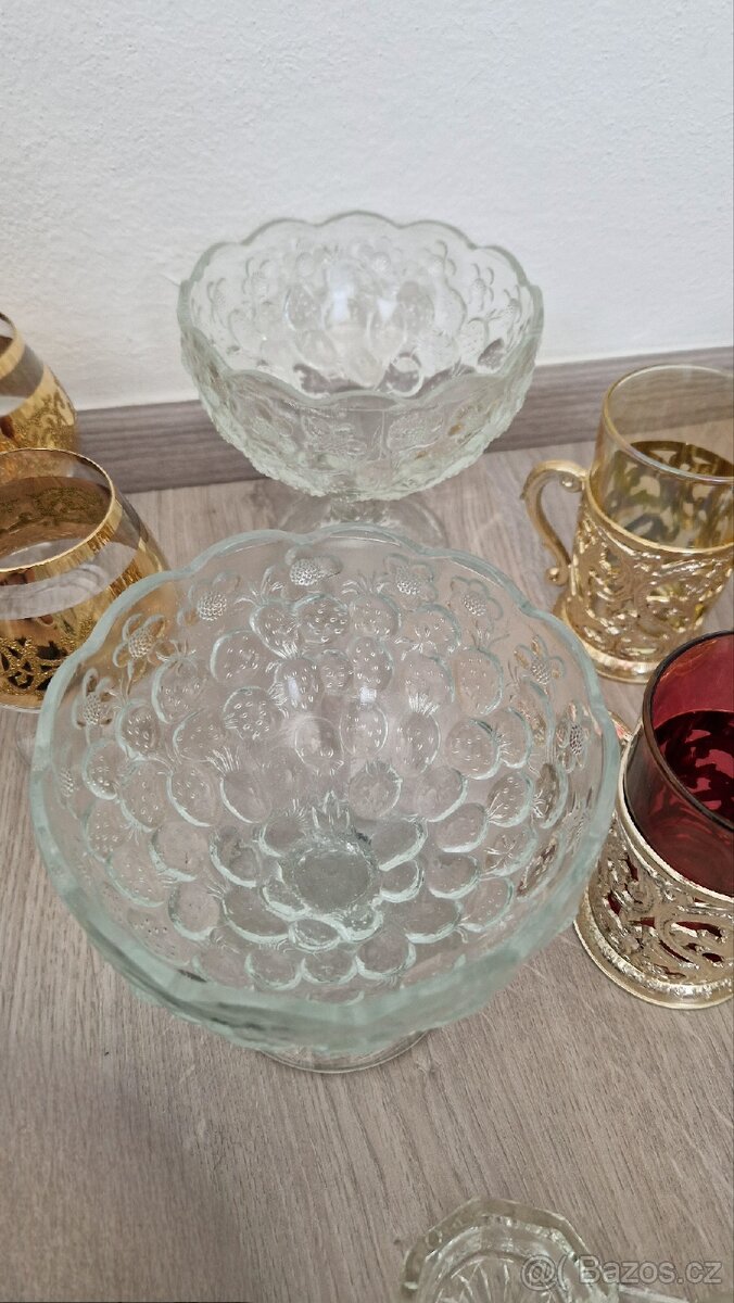 Retro sklo a porcelán - 5