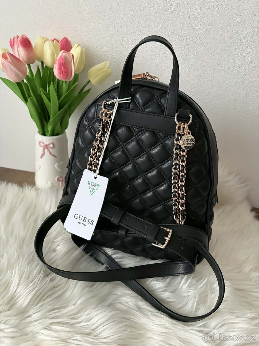 Černý batoh Guess - 5