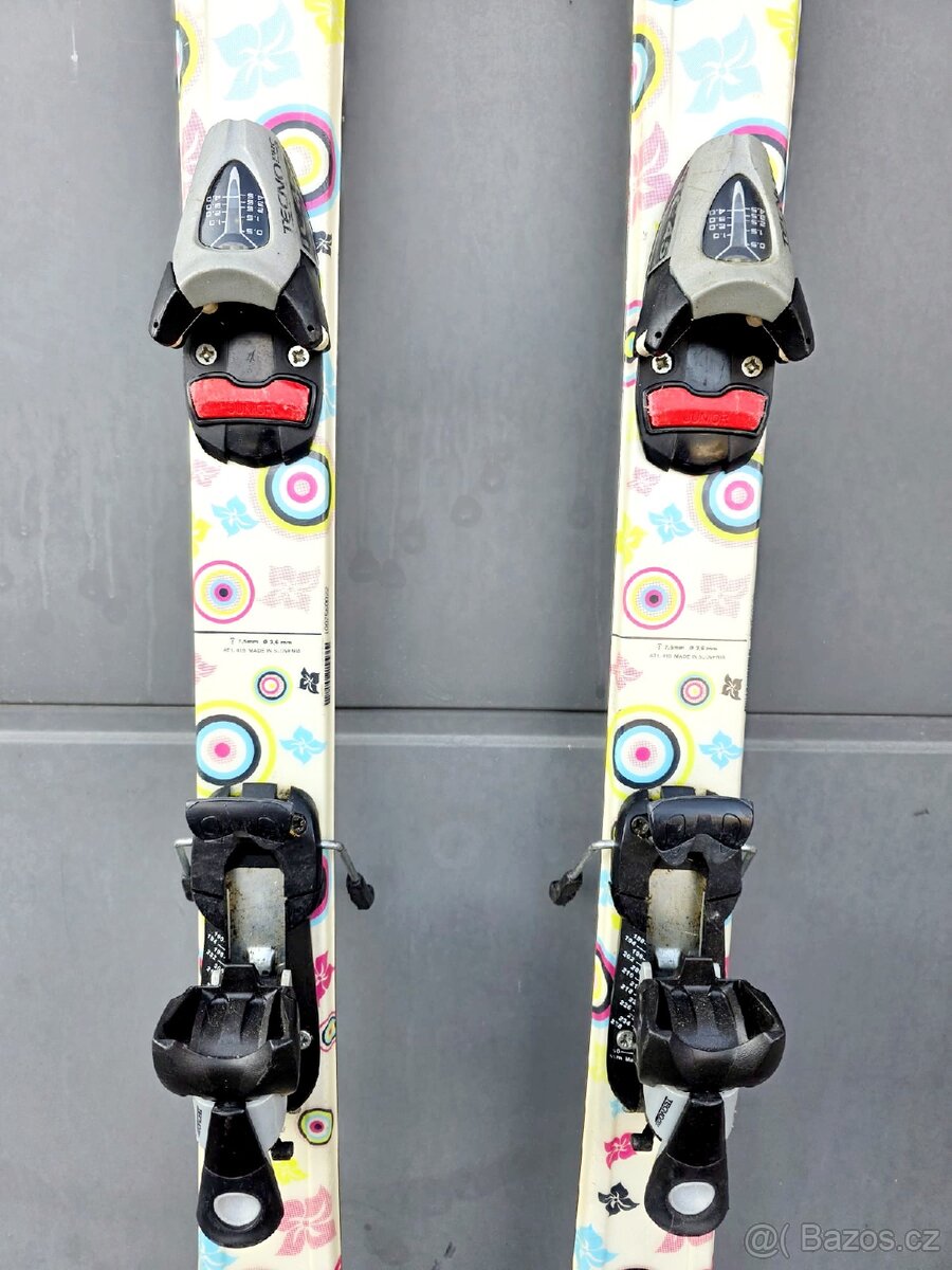 Dívčí lyže TECNO PRO, 130 cm + lyžáky ATOMIC - 5