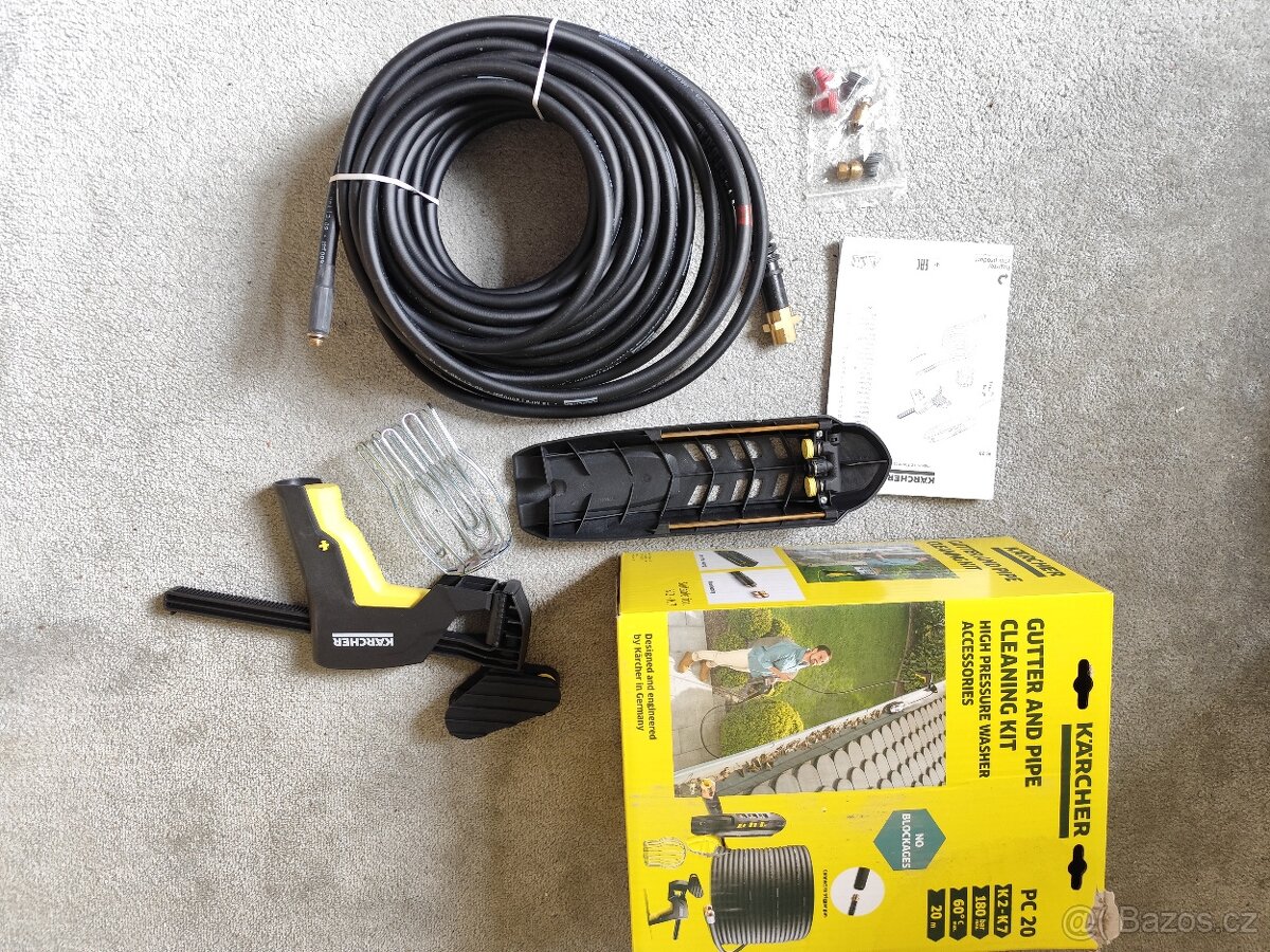 Sada na čištění okapů a potrubí - 5