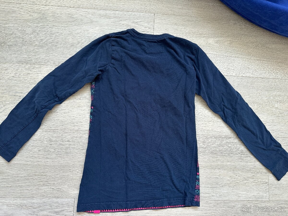 Dívčí modré tričko Loap, vel. 134/140 - 5