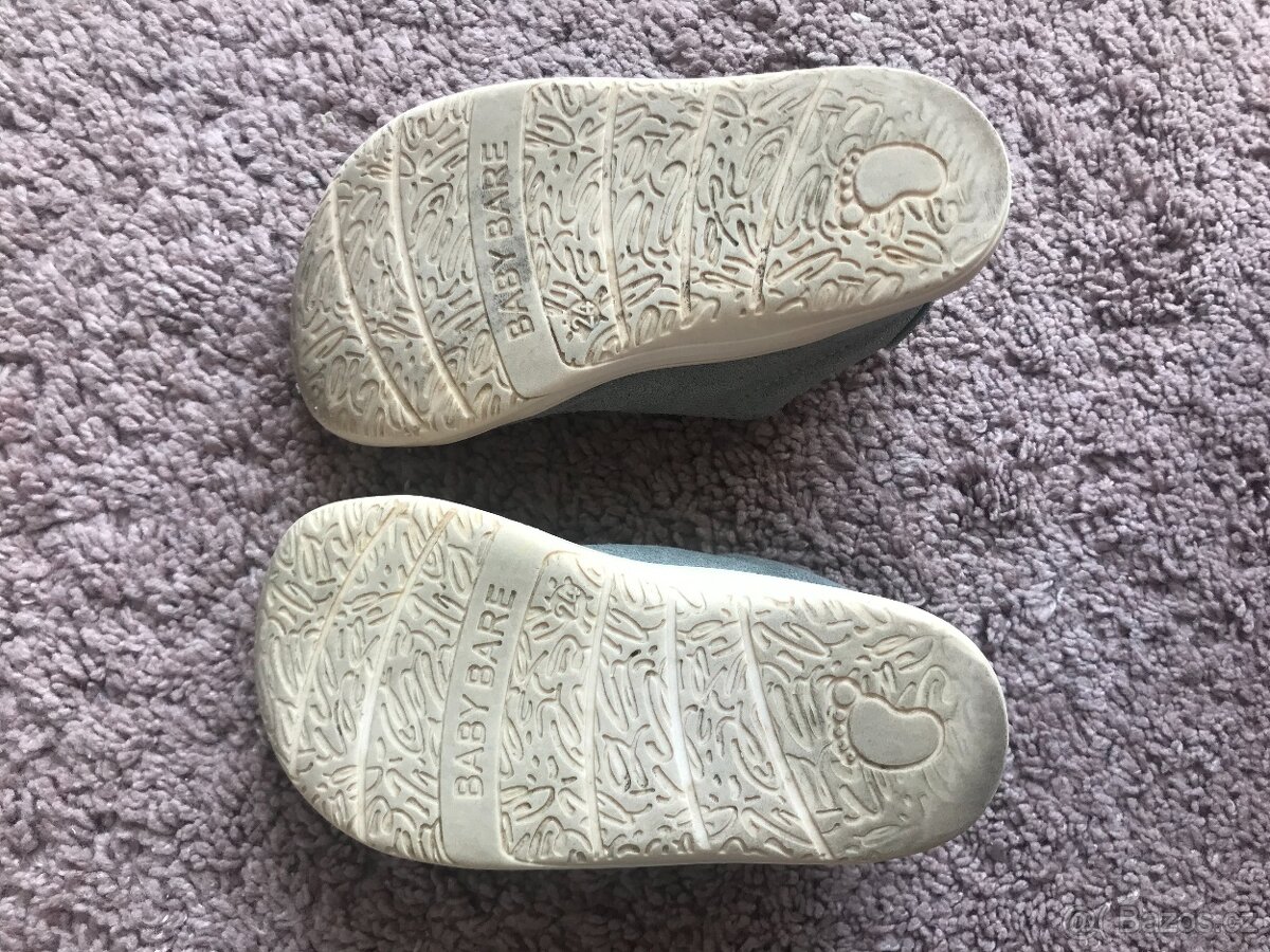 Dětské boty BABY BARE FEBO SPRING Grey, vel. 24 - 5