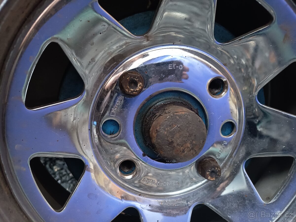 Prodám kola Mangels 4x130 r15 8j et0 - 5