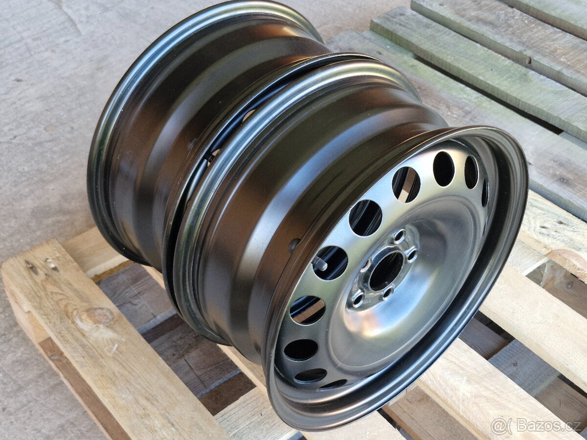 R16 plechový disk 5x100 6,5Jx16 ET42 - 5