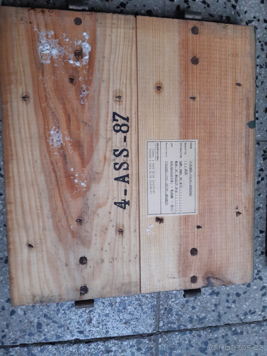 Muniční bedny od cvičných granátů, 3 kusy - 5