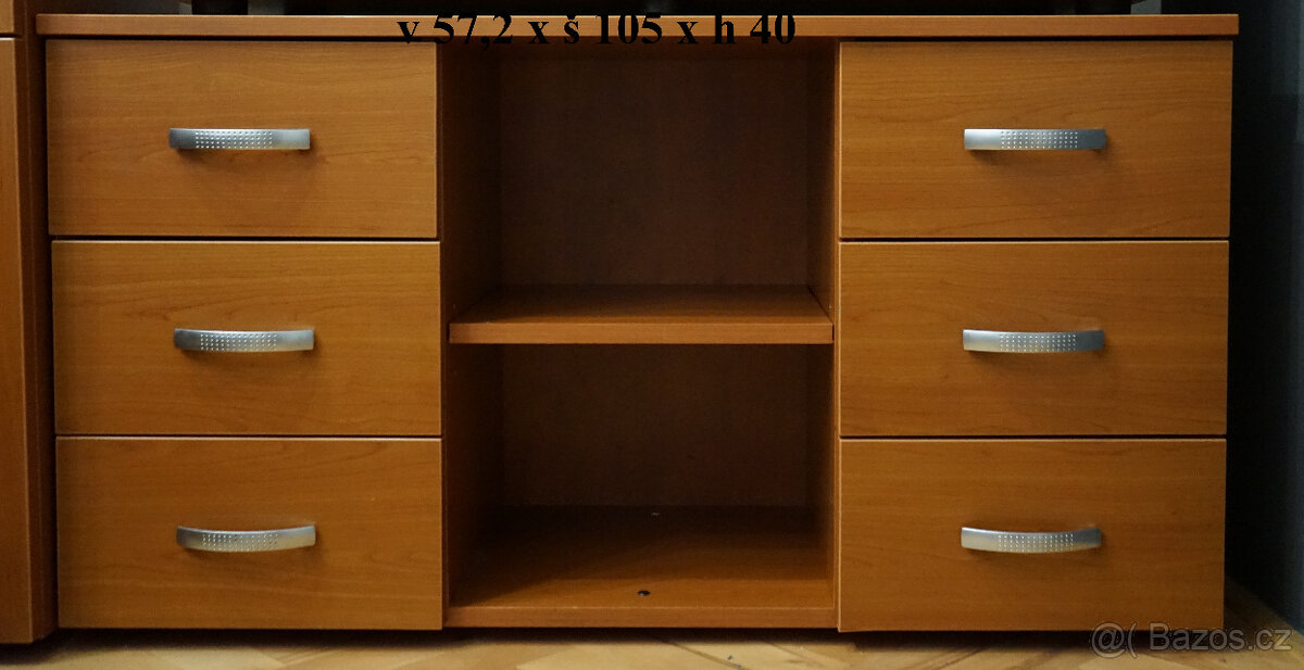 Komody + konferenční stůl - 5