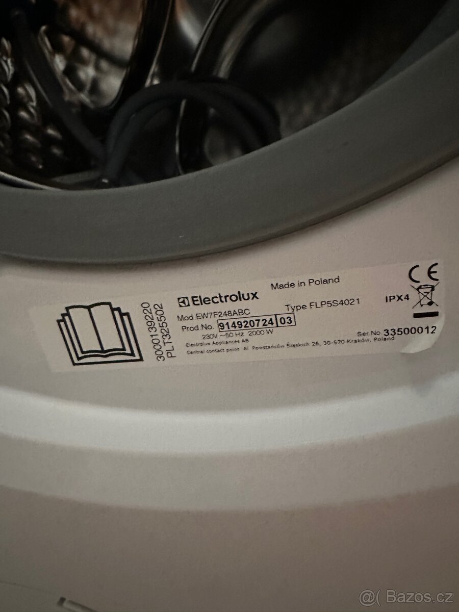 Pračka Electrolux 8kg - 5