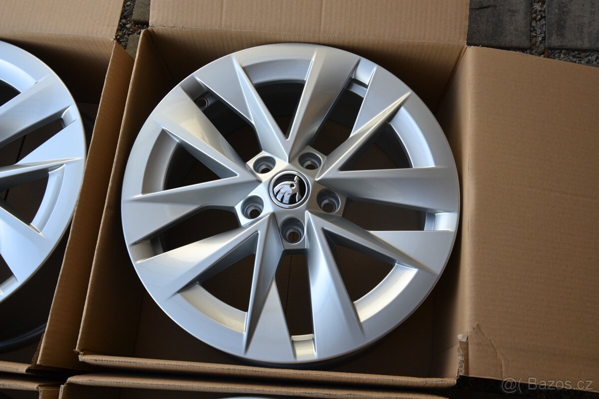Škoda Octavia IV- 17 NOVÉ orig.ALU disky 7x17,5x112 - 5