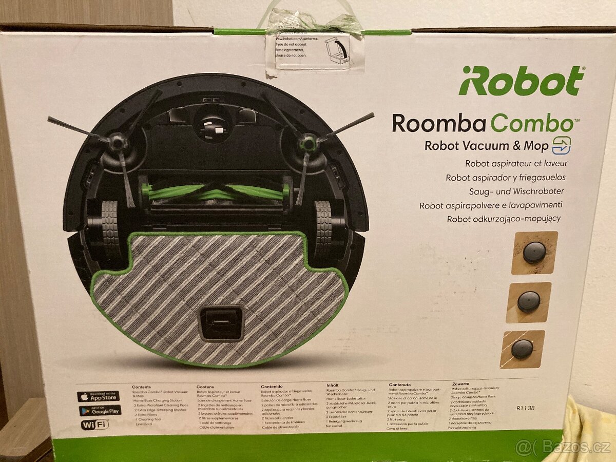 Prodám iRobot Roomba Combo jako nový - 5