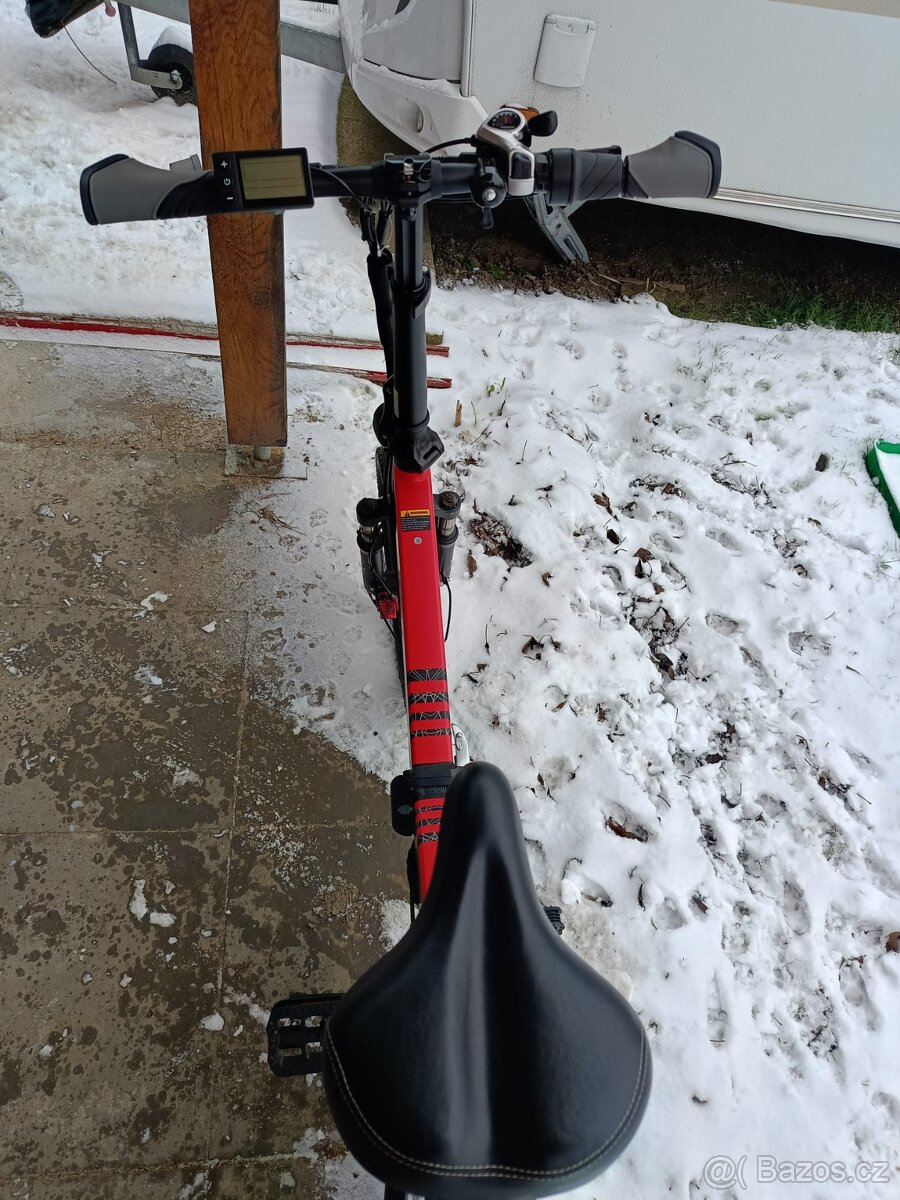 Skládací elektrokolo Lankeleisi C650 – zánovní, pouze 195 km - 5