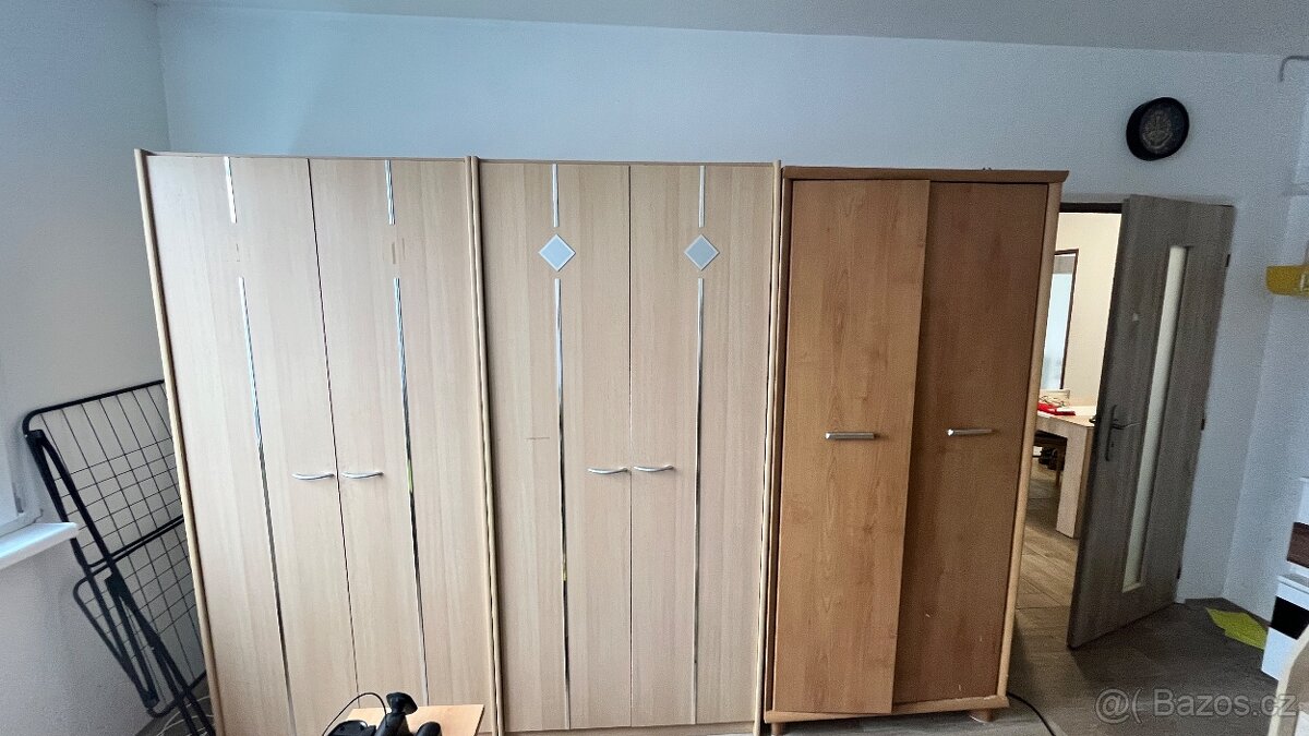 Palanda s matrací,pracovním stolem,skříní,úložným prostorem - 5