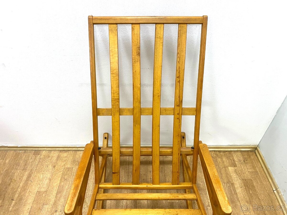 Retro křeslo houpací 60. léta - 5