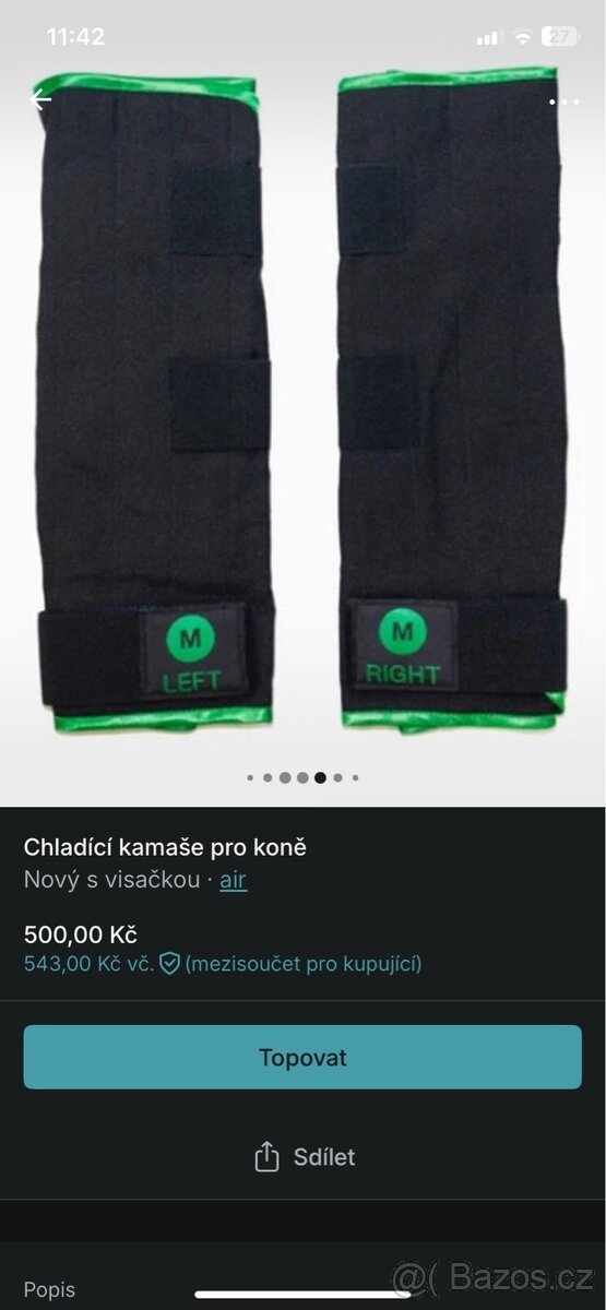 Chladící kamaše pro koně - 5