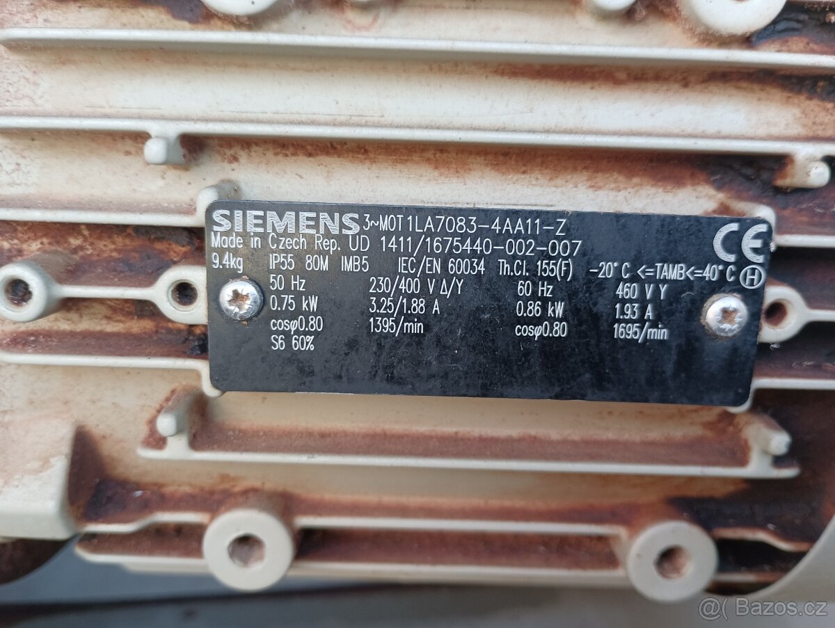 Ele. motor s převodovkou. - 5