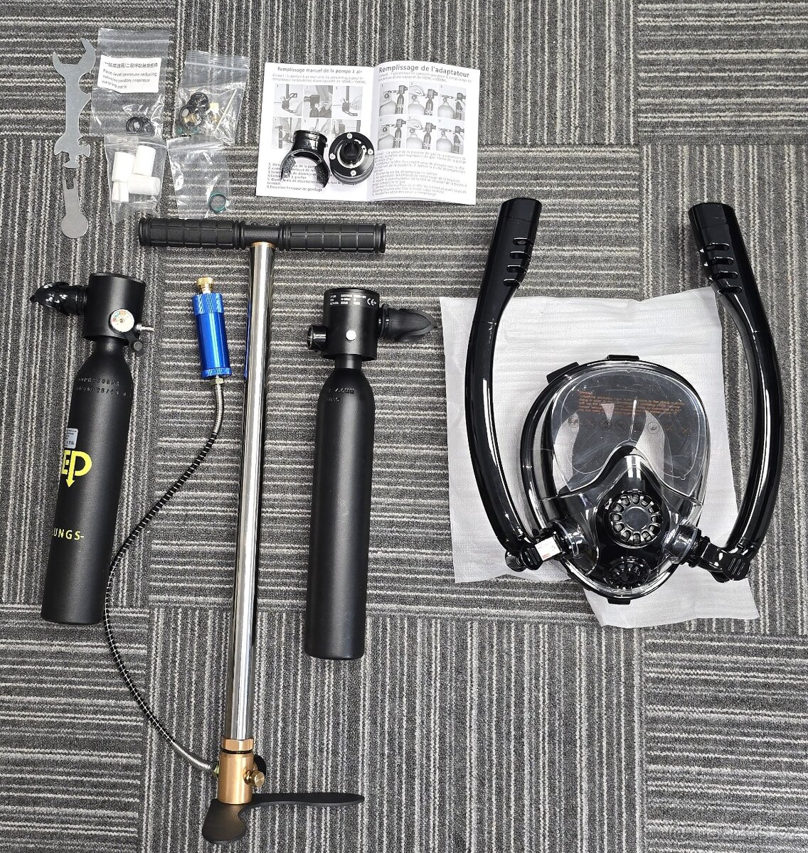 Mini potápěčské vybavení – sportovní šnorchlování - 5