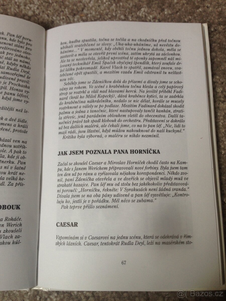 Jan Werich když už člověk jednou je - 5