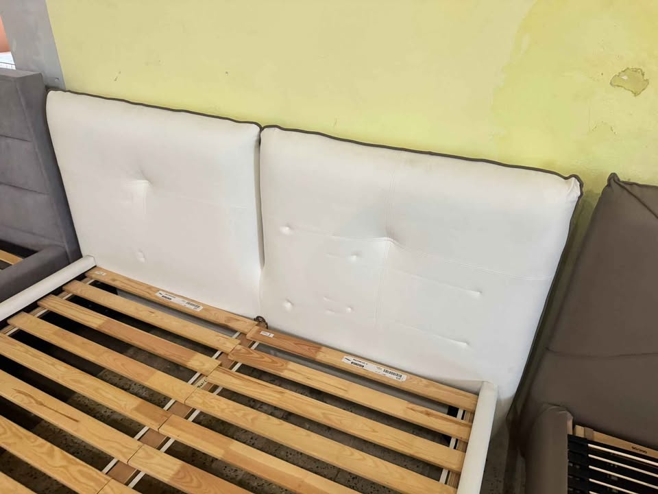 Nové Čalouněné rám postele dvoulůžko 180x200cm včetně roštů - 5