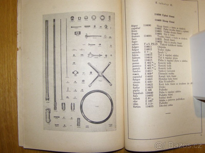 Prodám návod na obsluhu a katalog dílů Tatra 12 - 5
