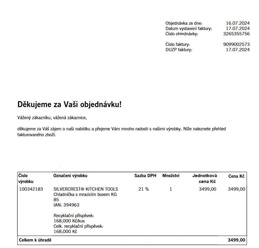 Lednička s mrazákem v záruce - 5