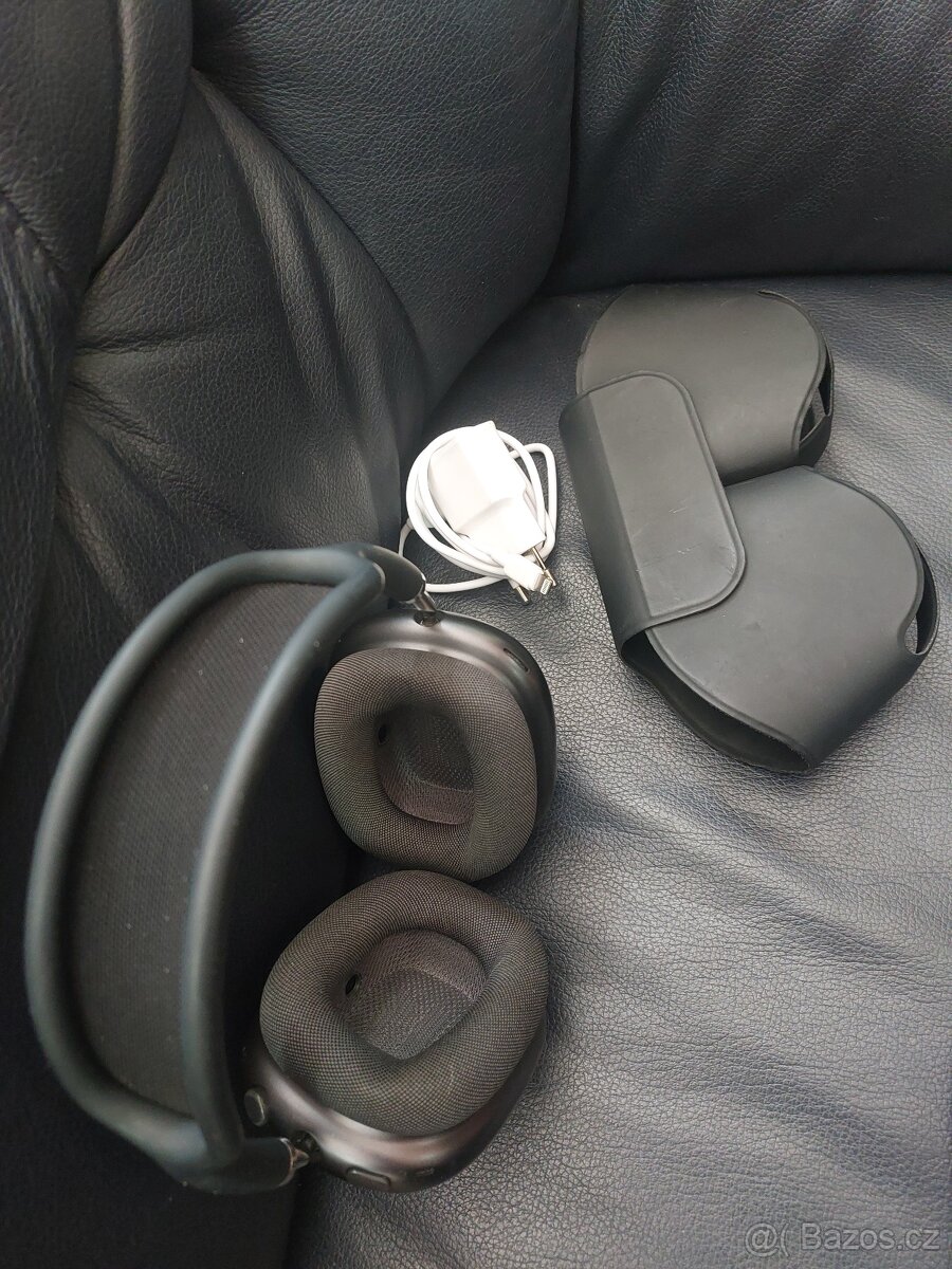 Sluchátka Apple AirPods Max, ZÁNOVNÍ, pouzdro, nabíječka - 5