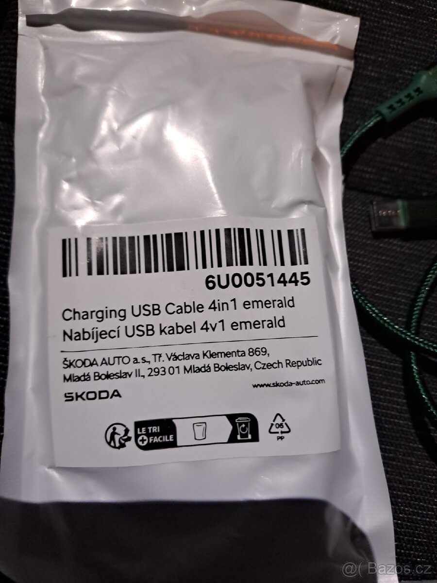 Škoda kabel USB 4 v 1 - 5