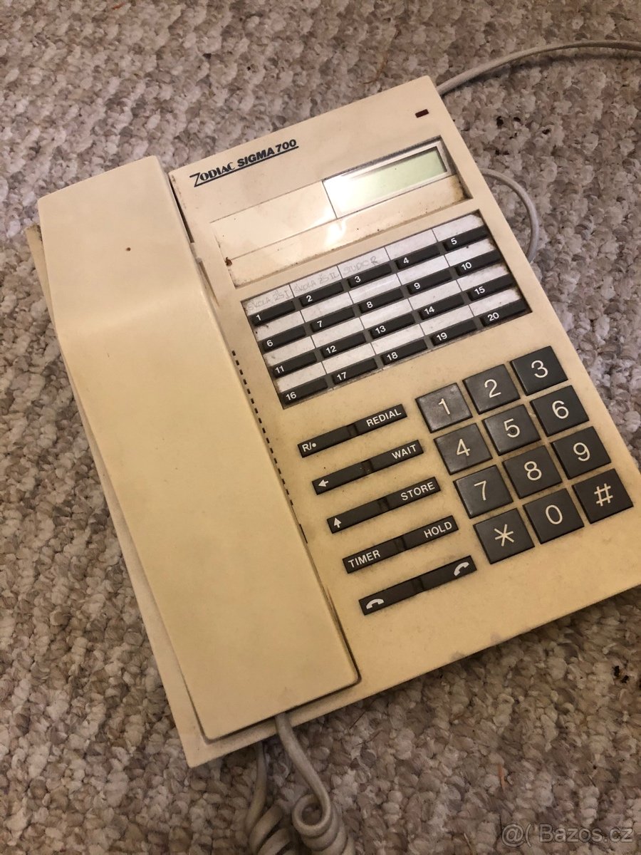 Telefon Zodiac Sigma 700 90. léta - 5