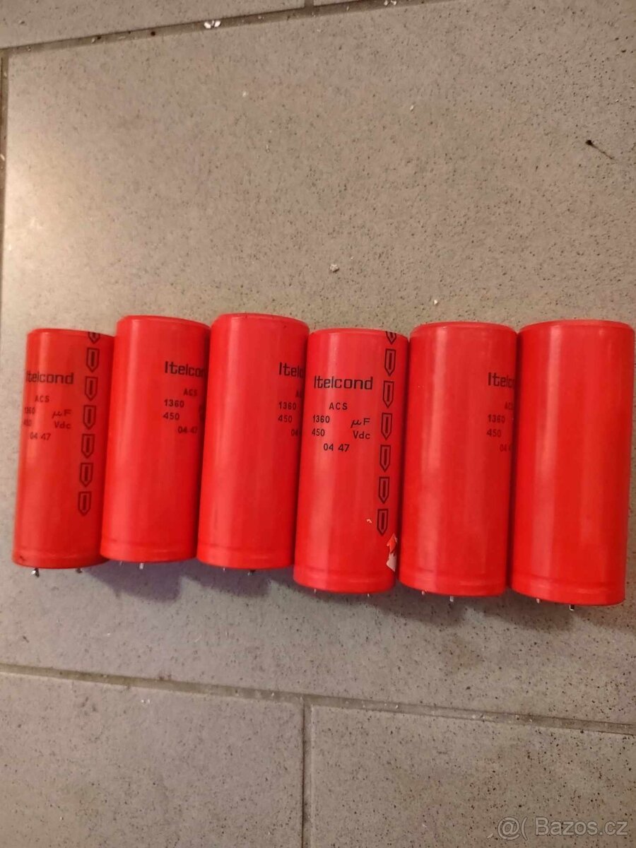 ELEKTROLYTICKÉ KONDENZÁTORY - 5