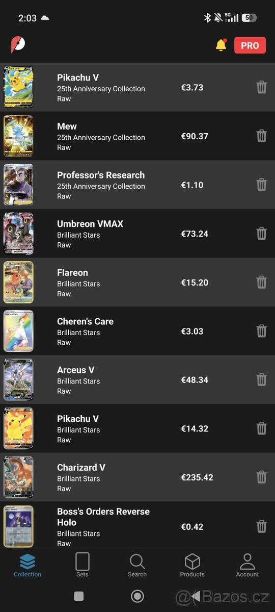 Sháním tyto Pokémon TCG karty. - 5