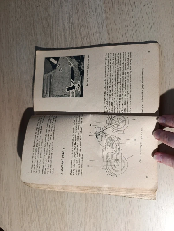 Jawa 250, 350 ccm návod k obsluze rok 1966 - 5