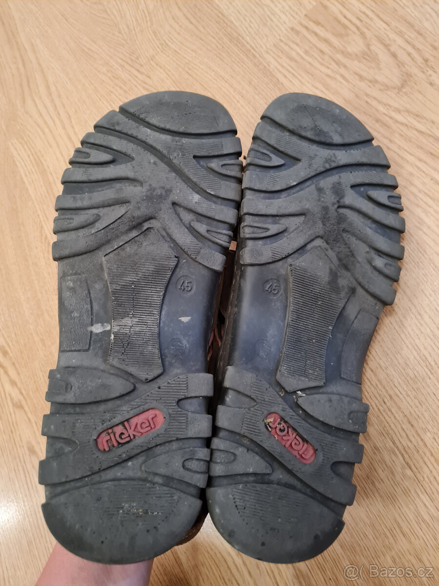 Rieker pánské sandále, velikost 45 - 5