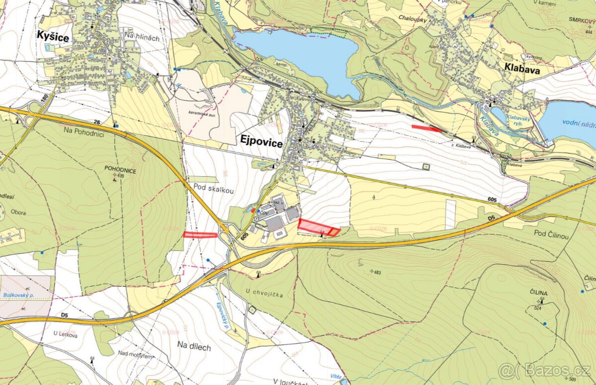 Zemědělská půda, prodej, Ejpovice, Rokycany - 5