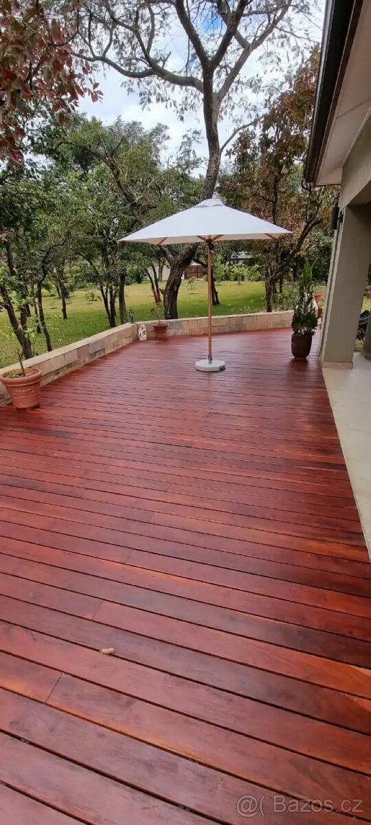 Exotické dřevo Magahon + teak truhlářské řezivo - 5