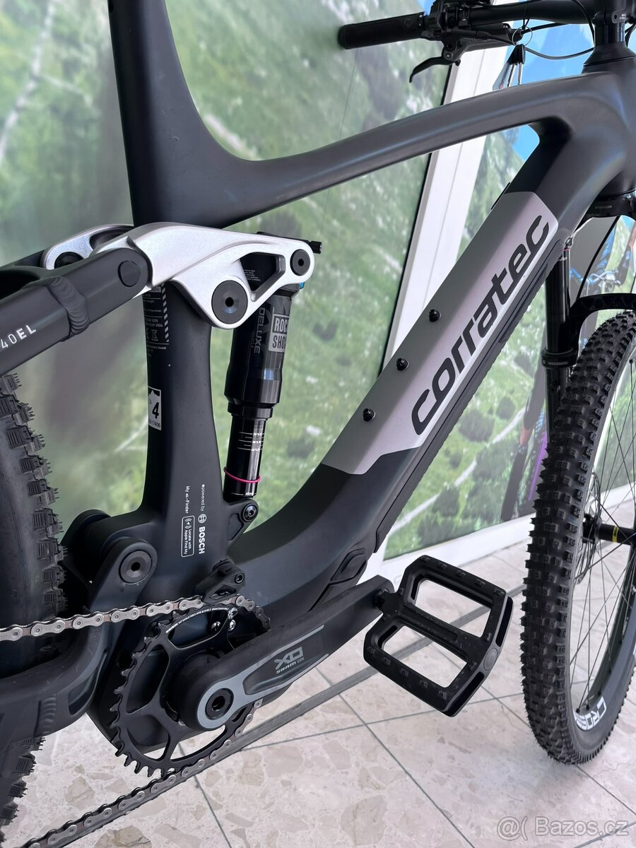 Lehké celoodpružené elektrokolo Corratec BOSCH SX - 5