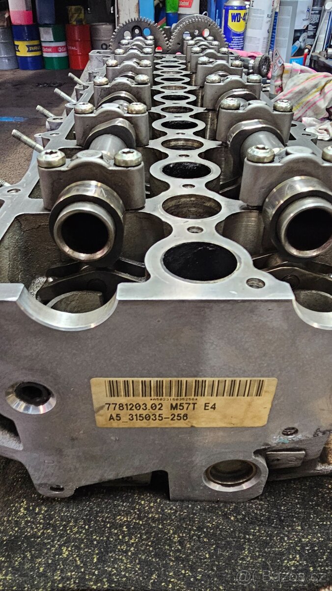 Hlava motoru BMW M57T E4 535d 200kw - 5