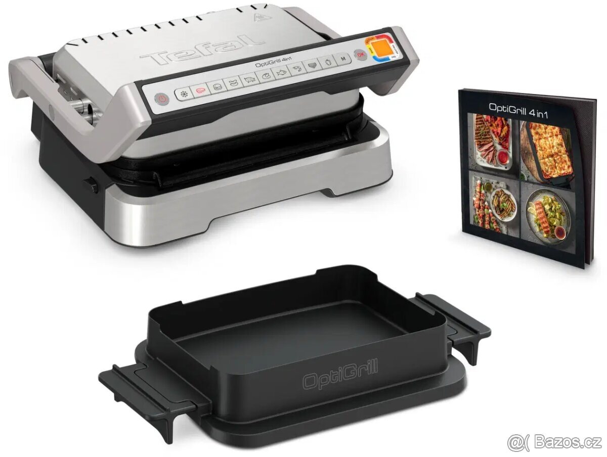 Tefal OptiGrill 4v1 GC774D30 se zapékací mísou - 5