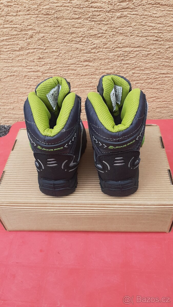 NOVÉ - Dětské zimní boty Alpine Pro vel. 22 - 5