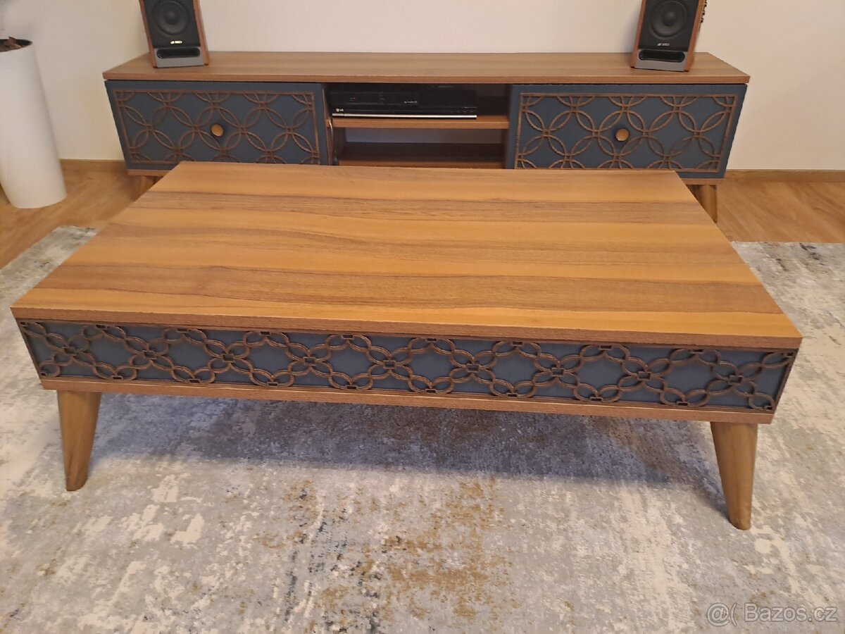 Obývací stěna + stolek - 5